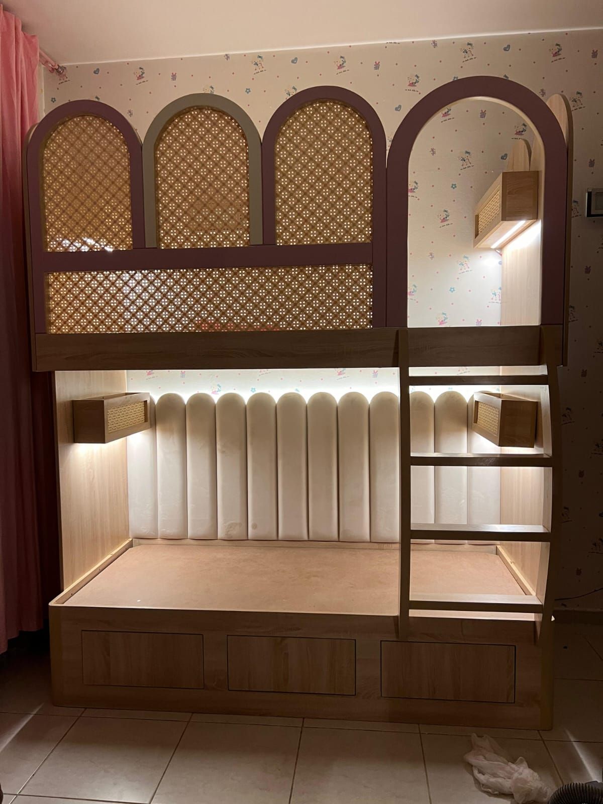 Custom Kids' Bunk Bed – Design 11