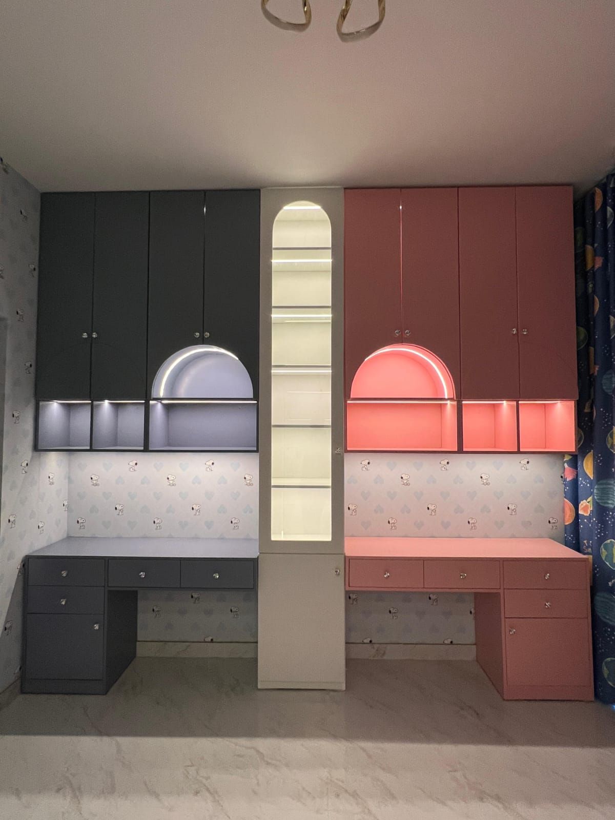 Custom Kids' Bunk Bed – Design 7
