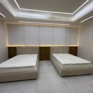 Baby Bed Room wall head board bed