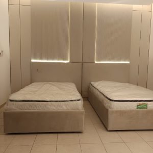 Baby Bed Room wall head board bed