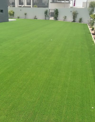 Out Door furniture and garden grass - 1