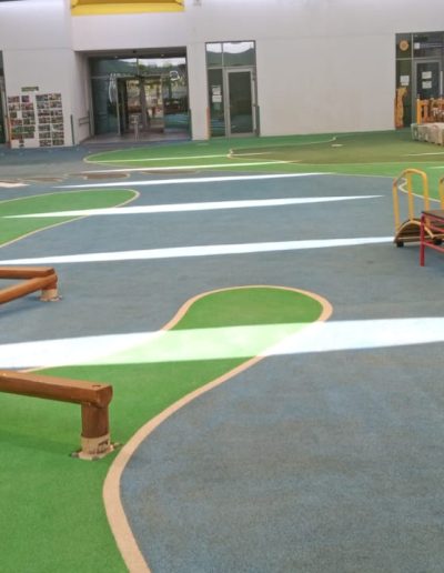 Out Door furniture and garden grass - 1
